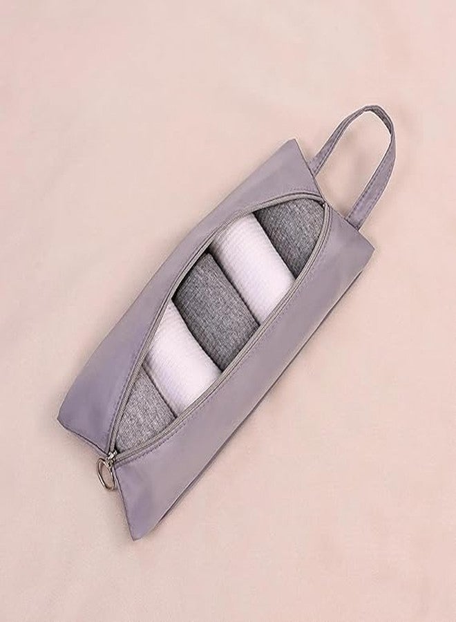 ATOOZED Folding Travel Storage Bag for Underwear, Bras & Panties | Portable Luggage Organizer Bag with Compartments | Clothes Sorting Bag for Trips, Holidays & Travel | Lightweight & Durable | 2pc - Image 4